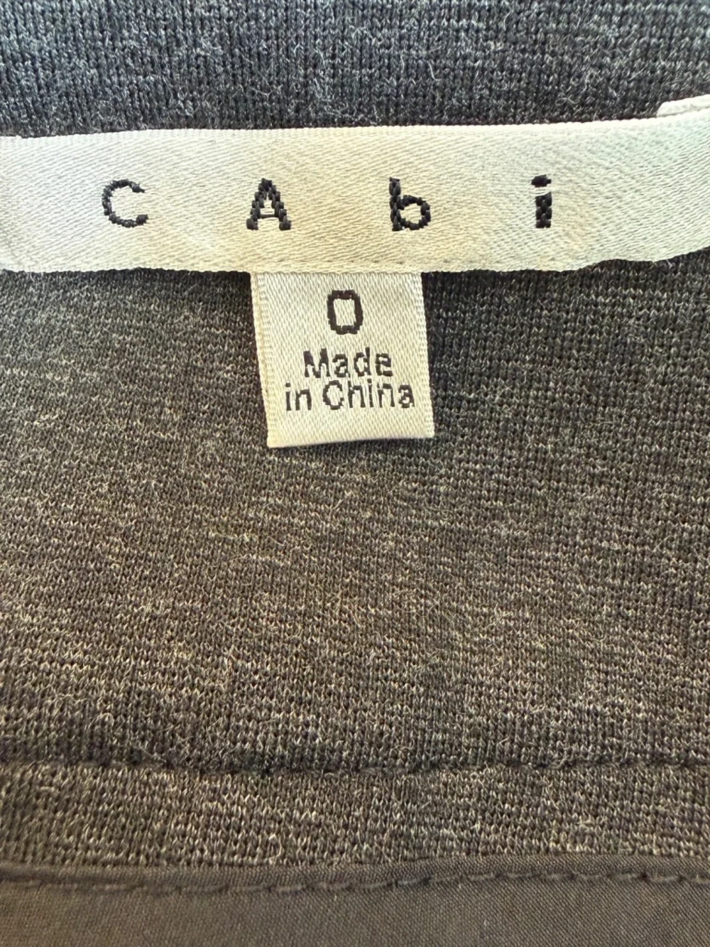 Cabi Charcoal Gray Career Pencil Skirt Size 0 #505
